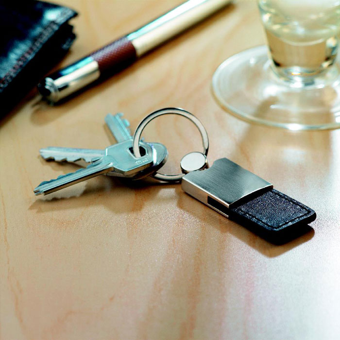 Porte-clés PU et métal Porte-clés PU et métal