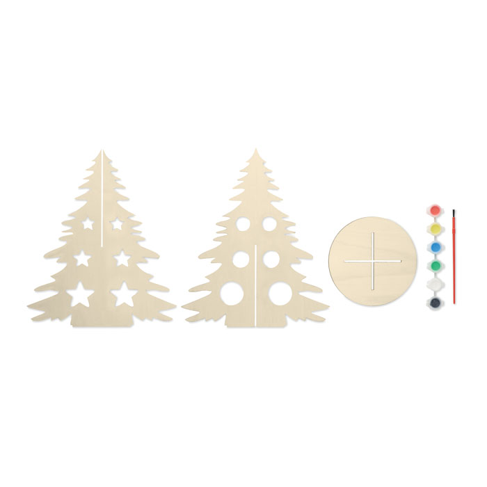 Sapin de Noël en bois