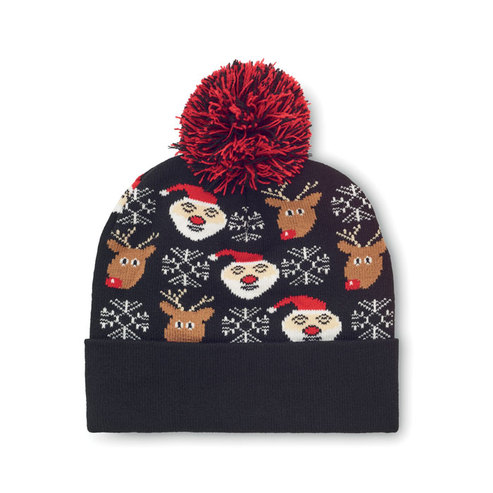 Bonnet à pompon tricoté Bonnet à pompon tricoté