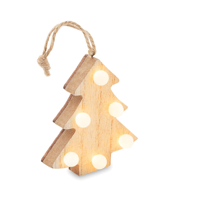 Sapin en bois avec lumières Sapin en bois avec lumières