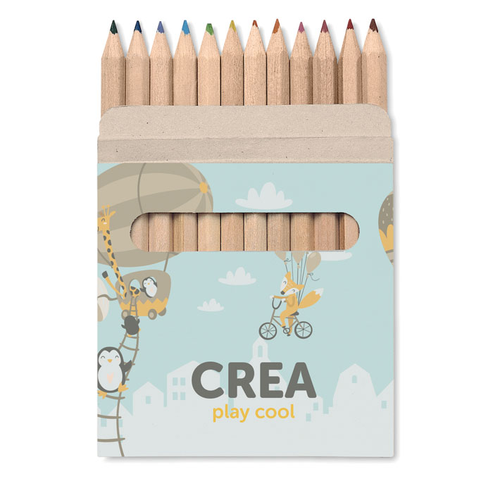 Etui fenêtre 12 crayons Etui fenêtre 12 crayons
