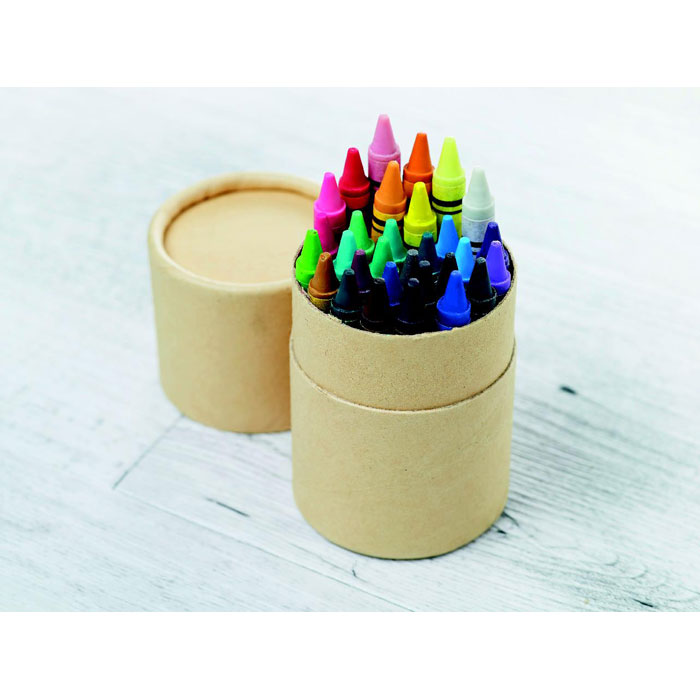 Etui 30 crayons cire Etui 30 crayons cire