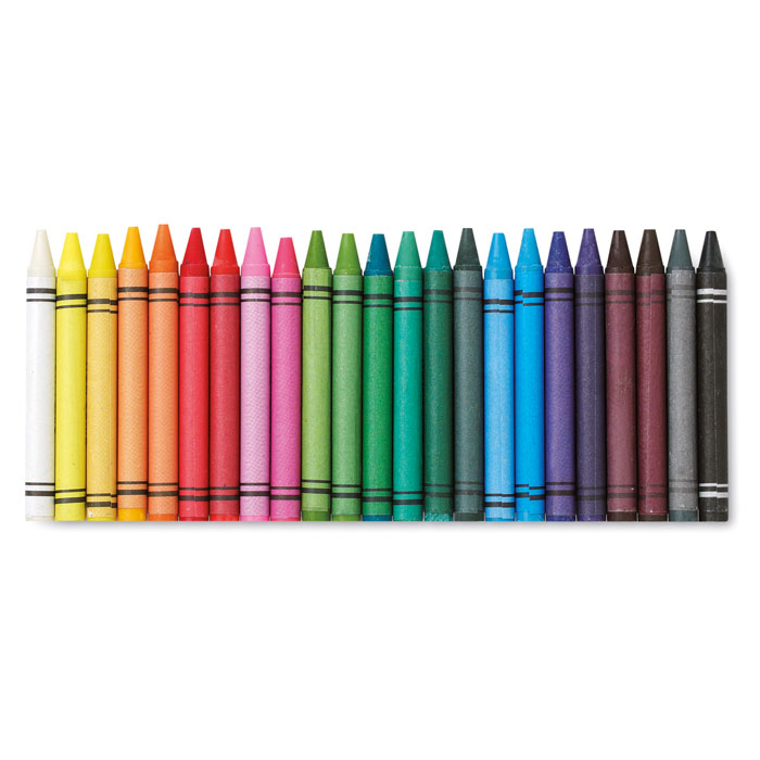 Etui 30 crayons cire Etui 30 crayons cire