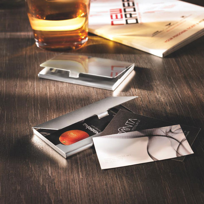 Etui cartes de visite en métal Etui cartes de visite en métal