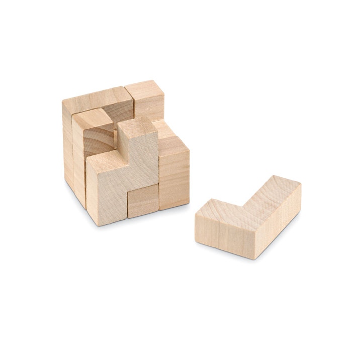 Puzzle en bois dans un sac Puzzle en bois dans un sac