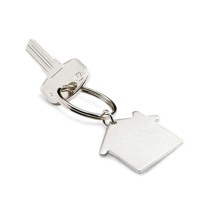 Porte clés métal maison Porte clés métal maison