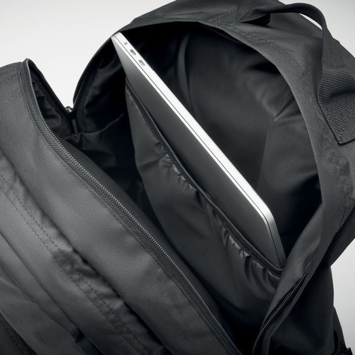 Sac à dos ordinateur RPET 300D Sac à dos ordinateur RPET 300D