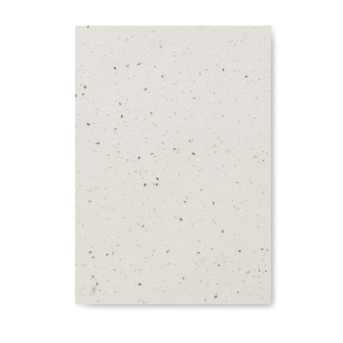 Carnet A5 couv. papier semence