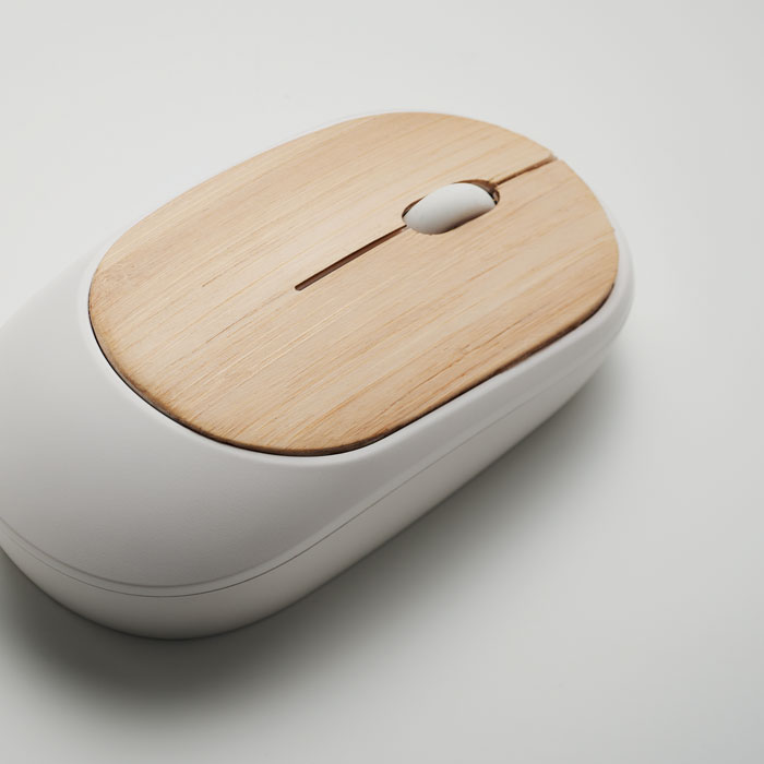 Souris sans fil en bambou Souris sans fil en bambou