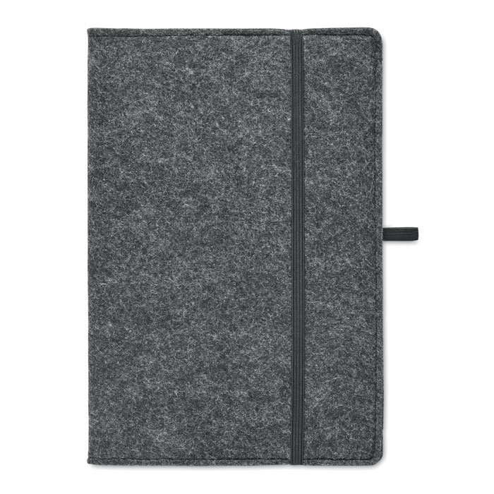 Carnet A5 en feutre RPET Carnet A5 en feutre RPET