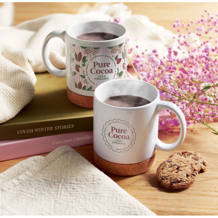Mug en céramique liège 280 ml Mug en céramique liège 280 ml