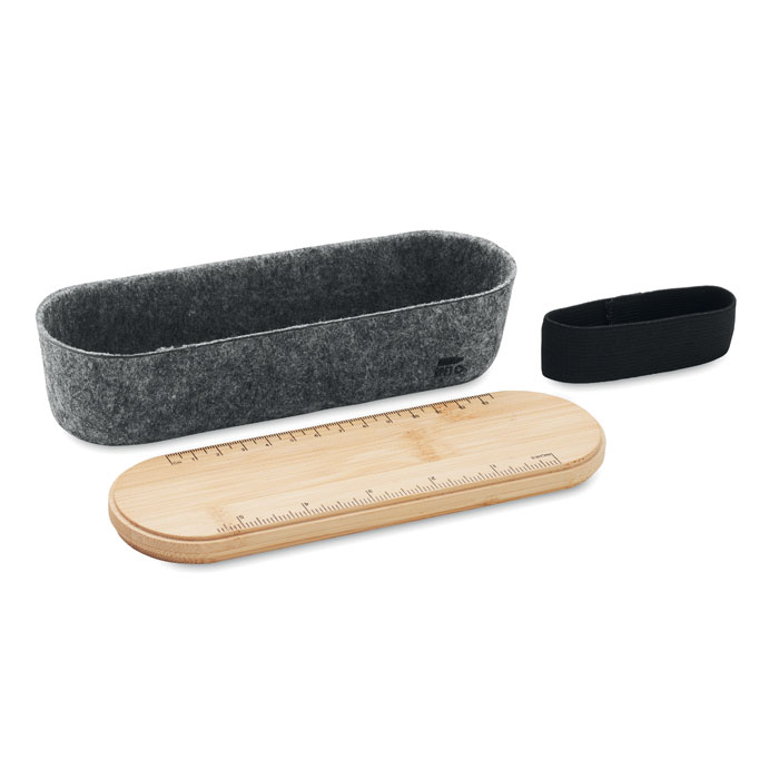 Trousse en feutre RPET Trousse en feutre RPET