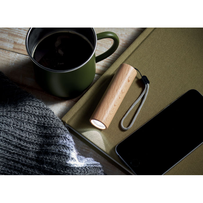 Torche rechargeable en bois Torche rechargeable en bois
