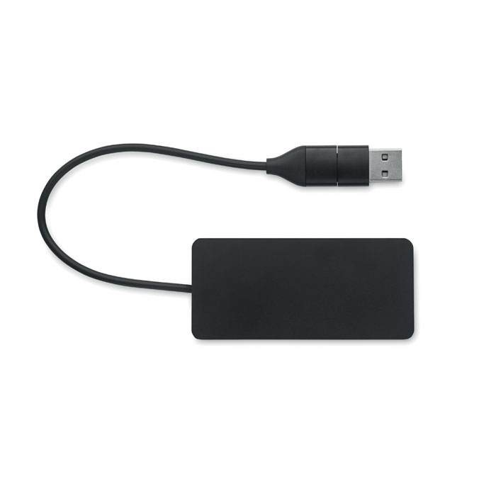 Hub USB 3 ports avec câble 20cm Hub USB 3 ports avec câble 20cm