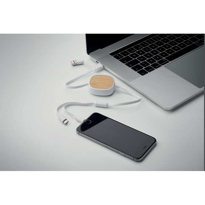 Câble de charge USB rétractable