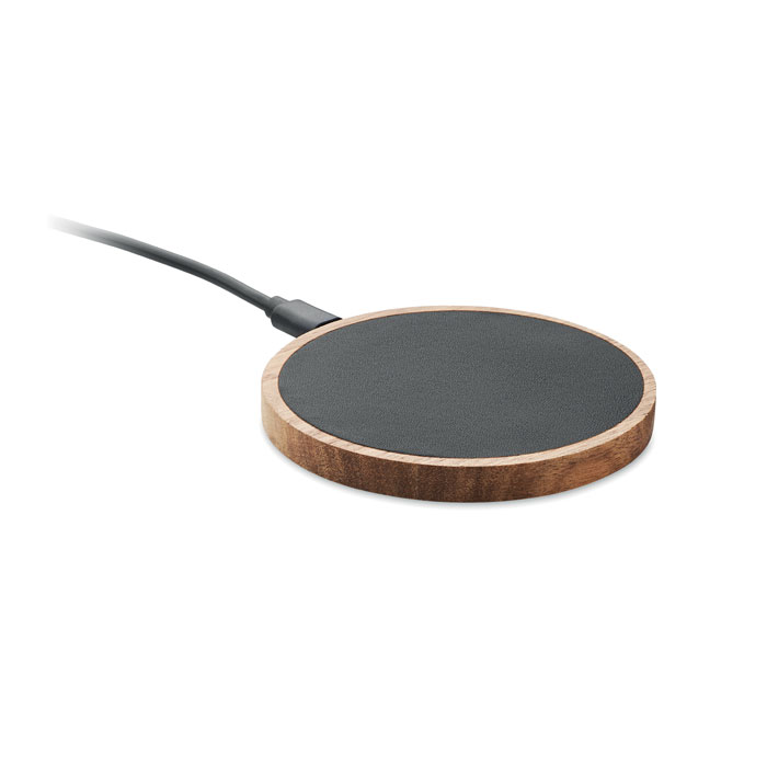 Chargeur sans fil en acacia 15W Chargeur sans fil en acacia 15W