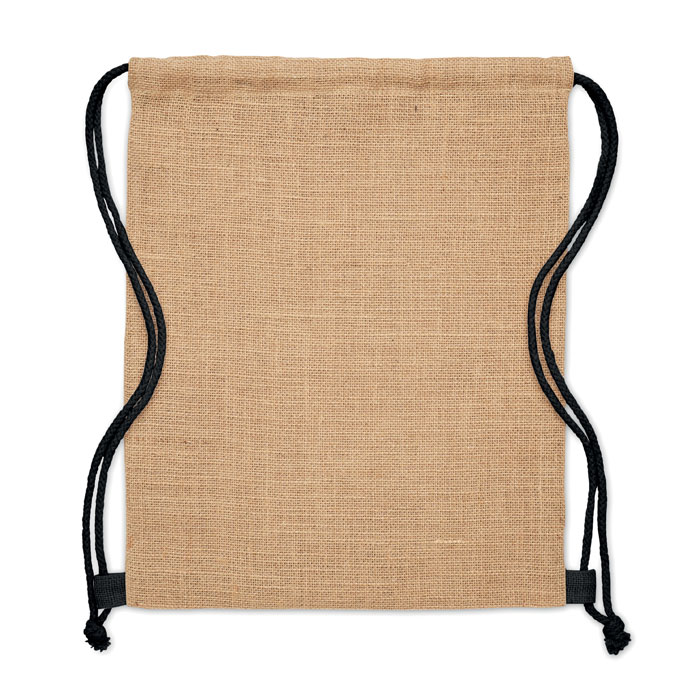 Sac à cordon en jute Sac à cordon en jute
