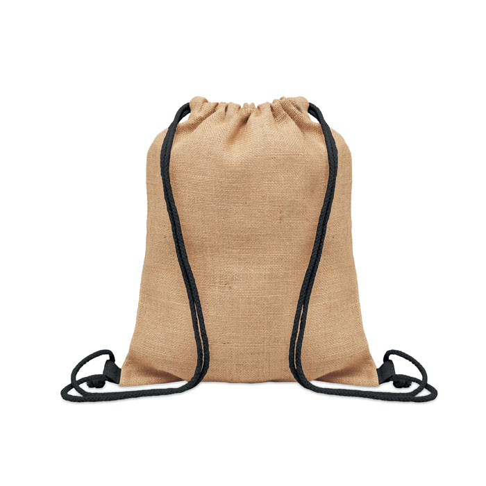 Sac à cordon en jute Sac à cordon en jute