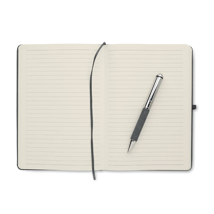 Carnet en cuir recyclé et stylo Carnet en cuir recyclé et stylo