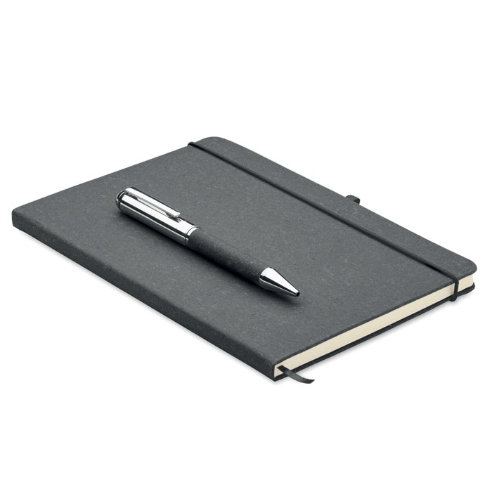 Carnet en cuir recyclé et stylo Carnet en cuir recyclé et stylo