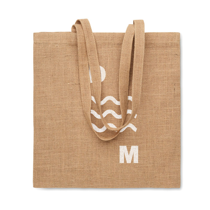 Sac shopping en jute