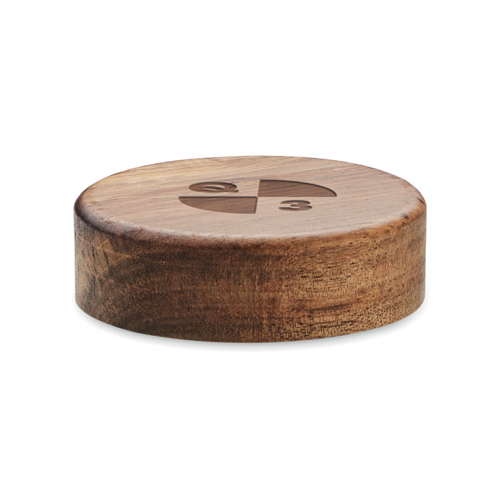 Chargeur sans fil en acacia Chargeur sans fil en acacia