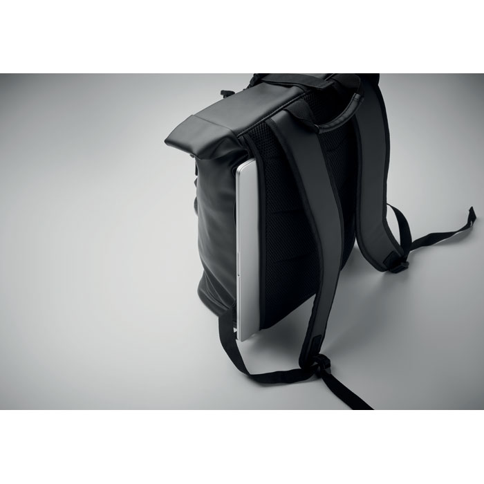 Sac à dos enroulable en PU Sac à dos enroulable en PU