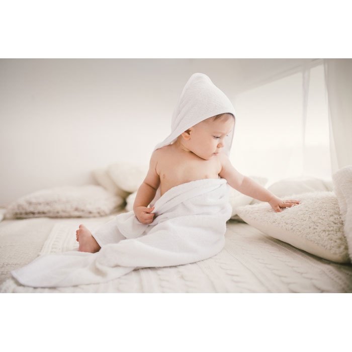Cape de bain en coton Cape de bain en coton