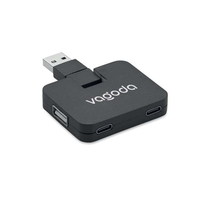 Hub USB 4 ports et câble 20cm Hub USB 4 ports et câble 20cm