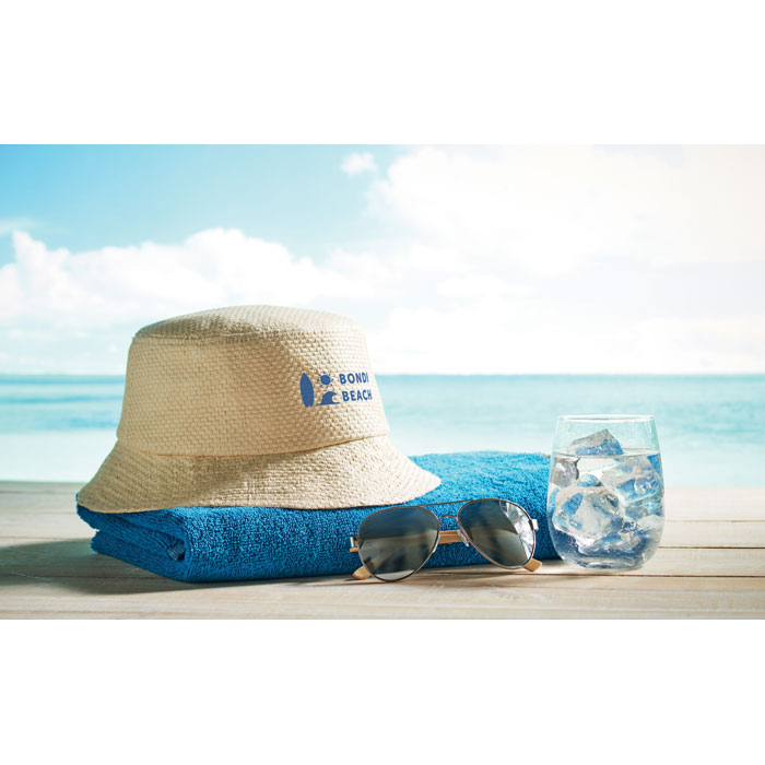 Bob chapeau en paille de papier