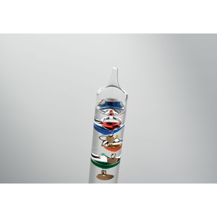 Thermomètre Galileo verre 28cm