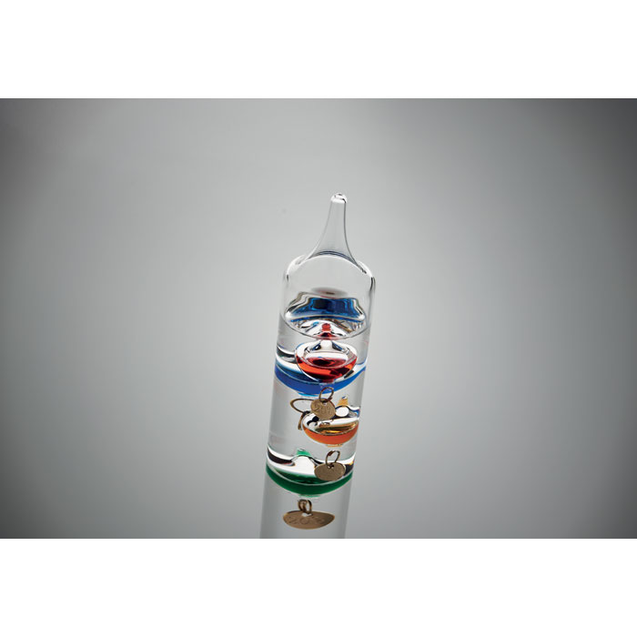 Thermomètre Galileo verre 28cm