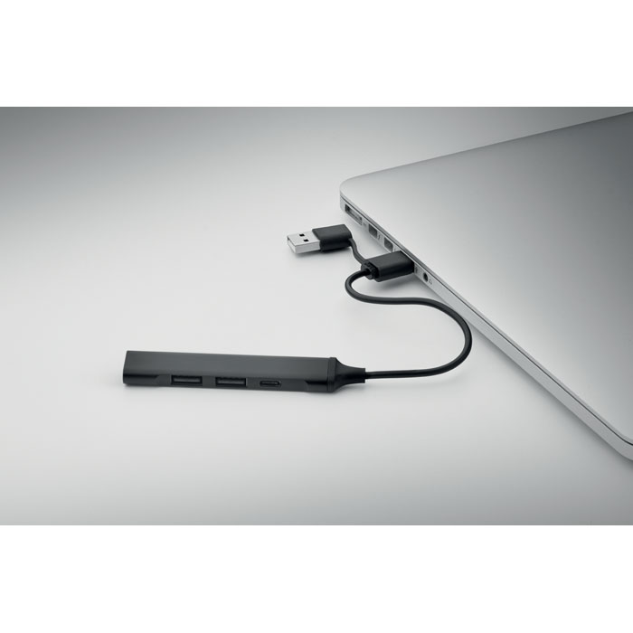 Hub USB 4 ports 19 cm Hub USB 4 ports 19 cm