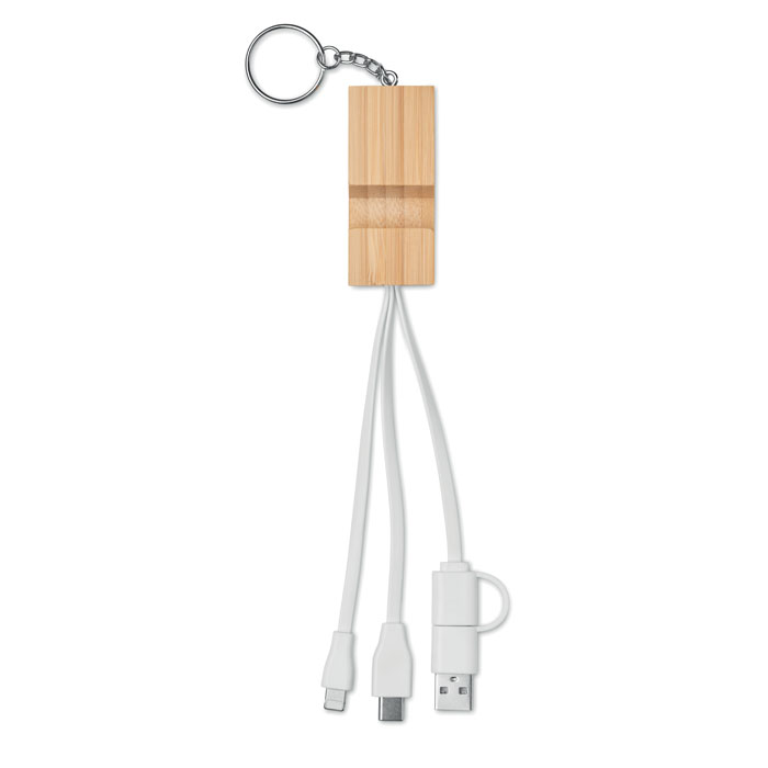Porte-clés support en bambou Porte-clés support en bambou