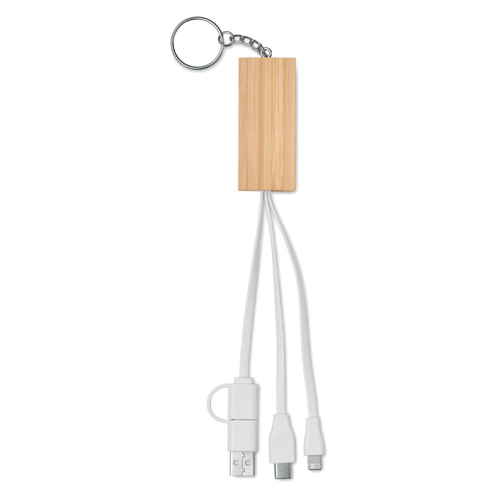 Porte-clés support en bambou Porte-clés support en bambou