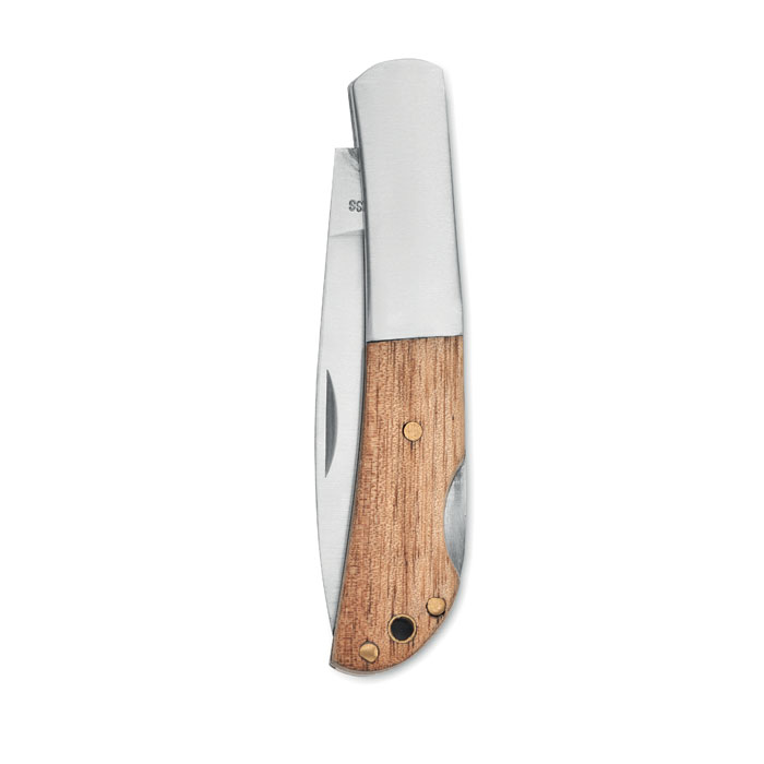Couteau pliable en acacia Couteau pliable en acacia