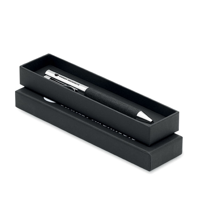 Stylo bille twist métal +boîte Stylo bille twist métal +boîte