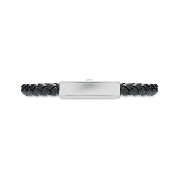 Bracelet tressé en simili cuir Bracelet tressé en simili cuir
