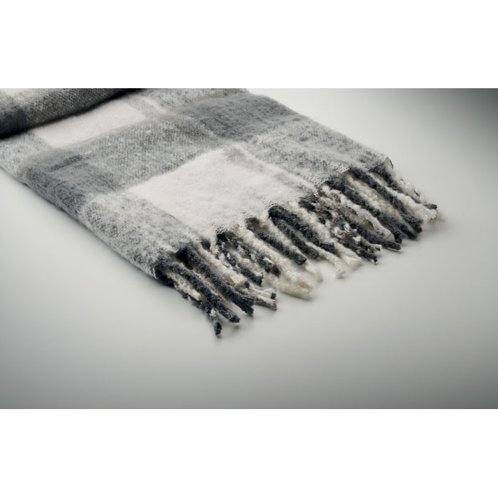 Couverture en mohair à carreaux Couverture en mohair à carreaux