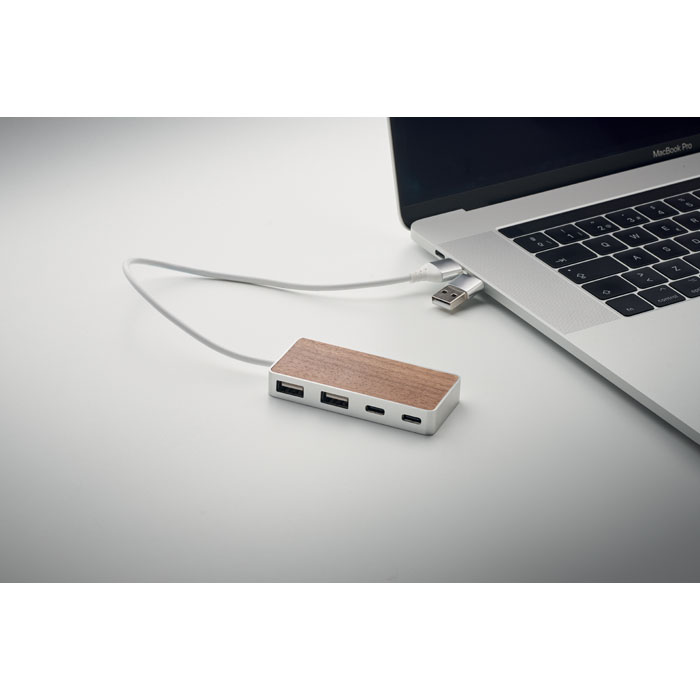 Hub USB 4 ports 27,5 cm Hub USB 4 ports 27,5 cm