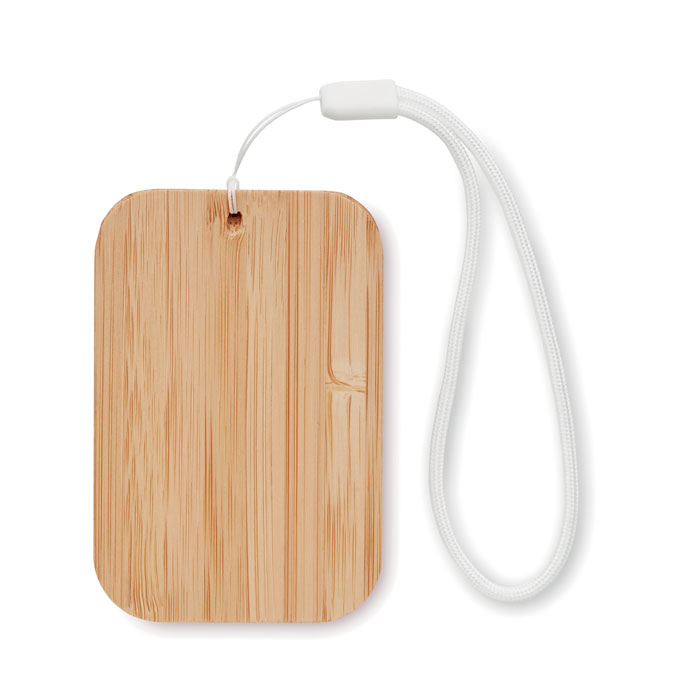 Chargeur sans fil 15W bambou