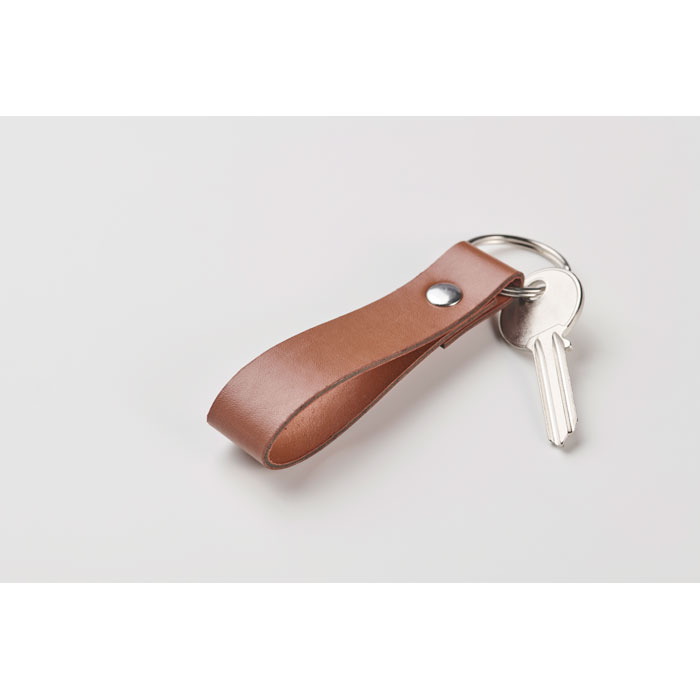 Porte-clés à boucle en PU Porte-clés à boucle en PU