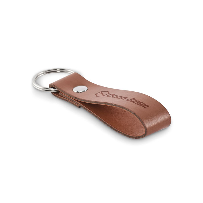 Porte-clés à boucle en PU Porte-clés à boucle en PU