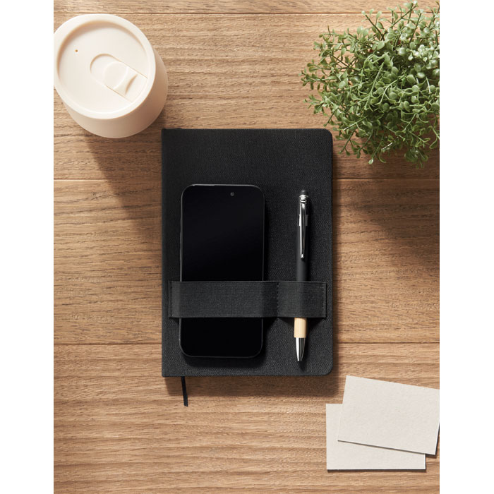 Carnet RPET A5 avec stylo Carnet RPET A5 avec stylo