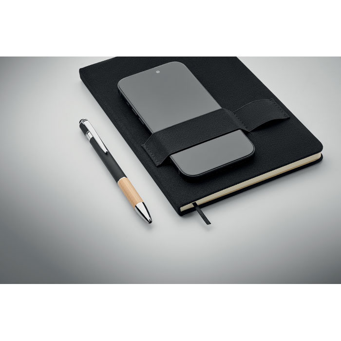 Carnet RPET A5 avec stylo Carnet RPET A5 avec stylo