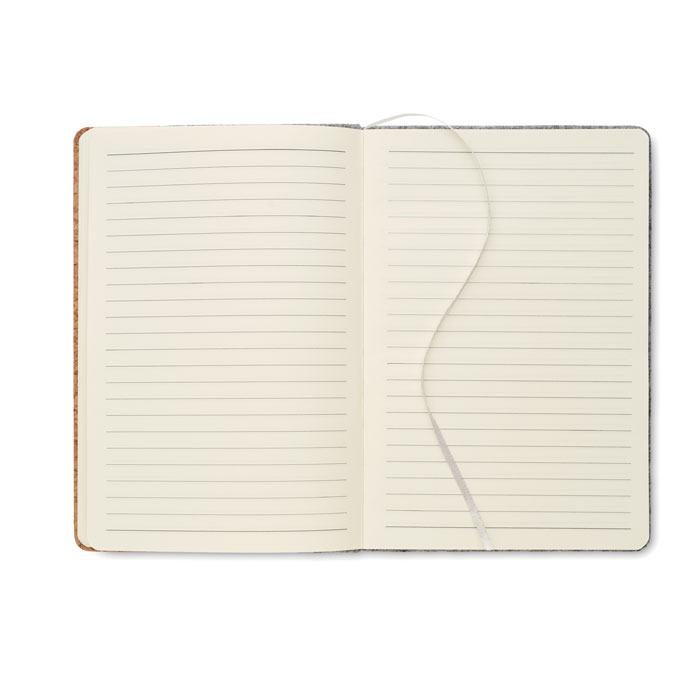 Carnet A5 en liège RPET Carnet A5 en liège RPET