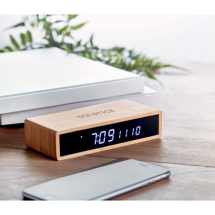 Chargeur sans fil en bambou Chargeur sans fil en bambou