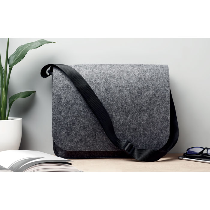Sac messager en feutre RPET Sac messager en feutre RPET