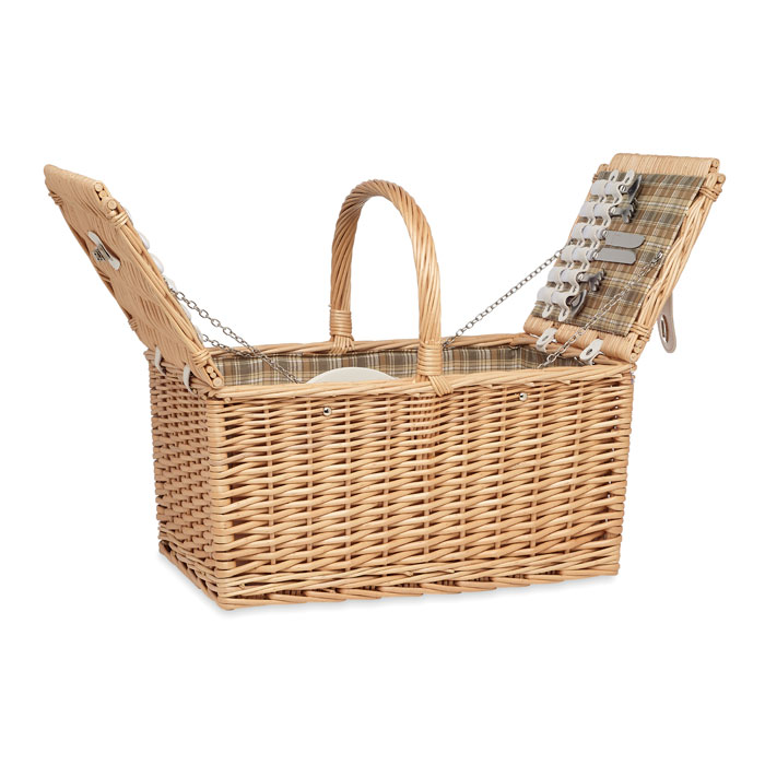 Panier pique-nique en osier 4