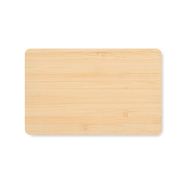 Carte RFID bambou